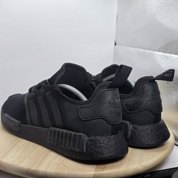 Mens Size 13 - Adidas NMD_R1, FV9015, Triple Black, Men's Running Shoes - Picture 6 of 9